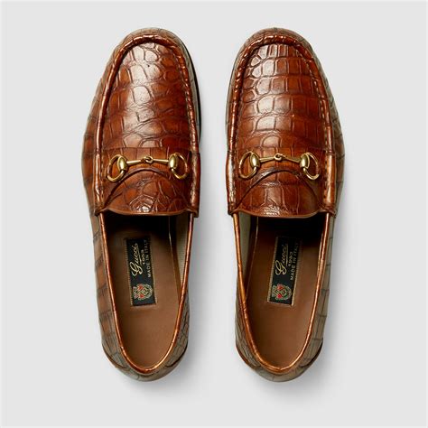 gucci shoes men brown|Gucci rubber loafers men.